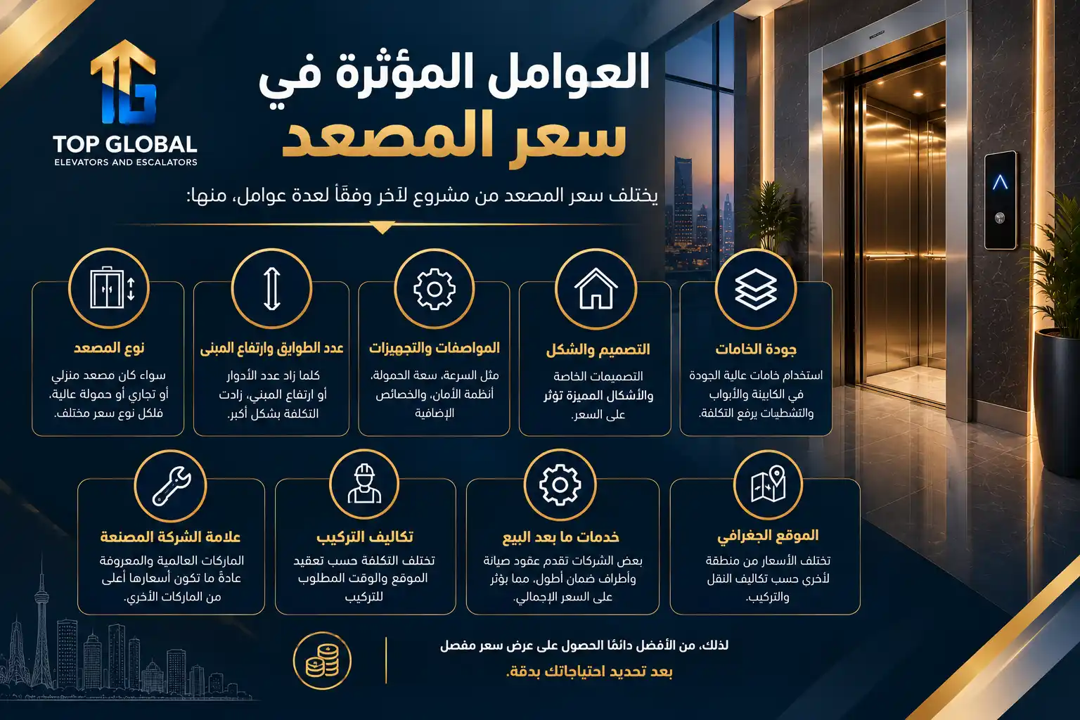 مصعد منزلي صغير الحجم
